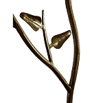 Стеллаж металлический с птичками Primavera варинант исполнения - 5 | Loft Concept в Барнауле