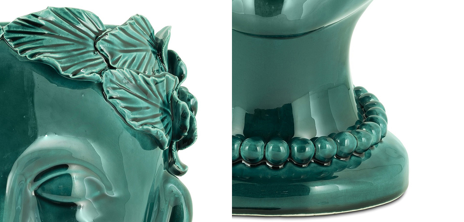 Ваза Vase Selva Mono Copper Green Ваза Vase Selva Mono Copper Green - Loft-Concept в Барнауле
