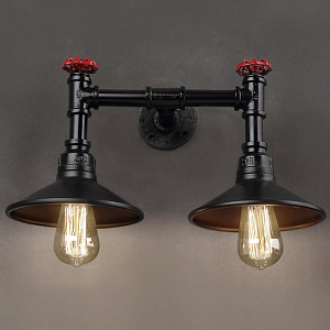 Бра Pipeline Valve Red and black