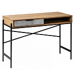 Стол рабочий в стиле лофт с ящиком и нишей для хранения Urban Style Space варинант исполнения - 1 | Loft Concept в Барнауле