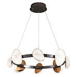 Люстра подвесная круглая с овальными плафонами Iona chandelier варинант исполнения - 3 | Loft Concept в Барнауле