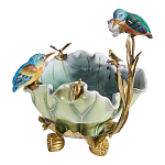 Чаша в виде листка лотоса с птицами Eden Garden варинант исполнения - 5 | Loft Concept в Барнауле