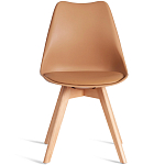 Стул с мягким сиденьем Arvika Latte варинант исполнения - 5 | Loft Concept в Барнауле