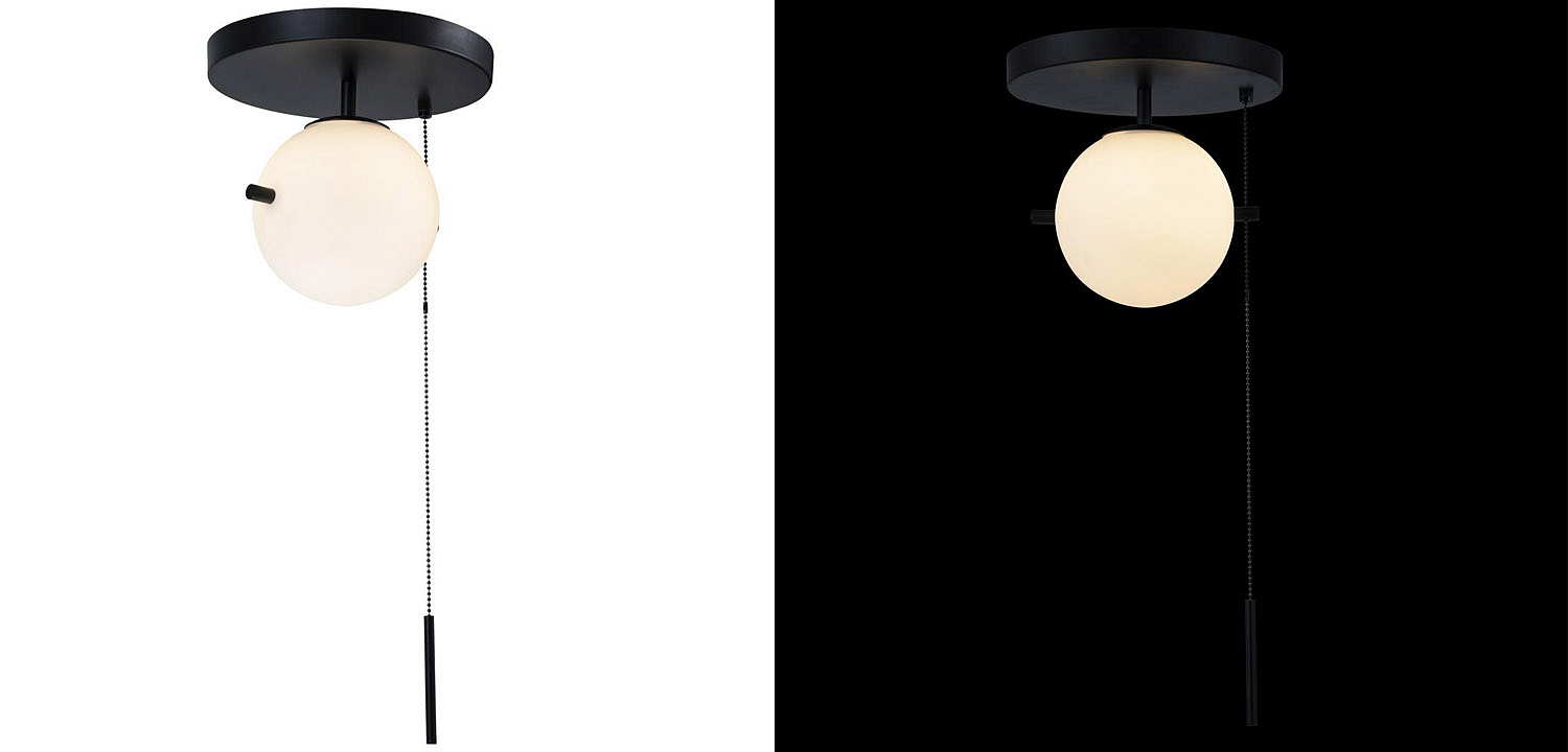 Потолочный светильник Alston black Потолочный светильник Alston black - Loft-Concept в Барнауле