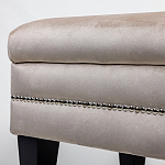 Мягкая банкетка с зоной для хранения Casket Beige варинант исполнения - 3 | Loft Concept в Барнауле