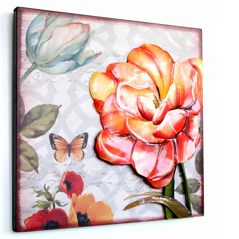 Аксессуар настенный из металла Blank Space Flower Мульти в Барнауле | Loft Concept 