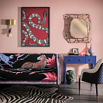 Диван ZAMBEZI Sofa Лиловый цвет варинант исполнения - 5 | Loft Concept в Барнауле