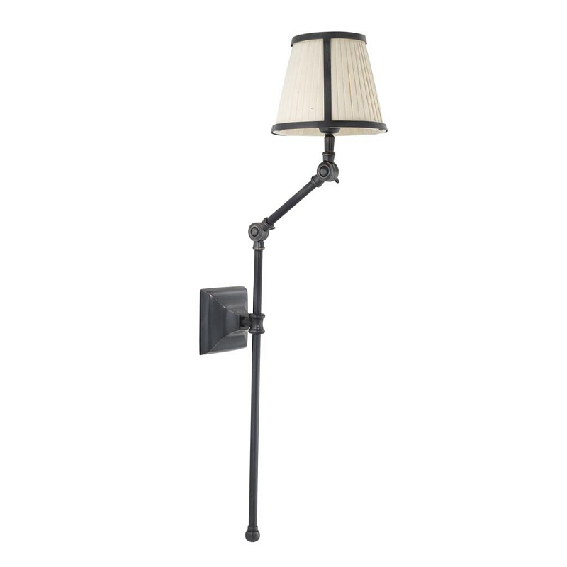 Бра Wall Lamp Brunswick Bronze Темная бронза Кремовый Черный Бра Wall Lamp Brunswick Bronze Темная бронза Кремовый Черный в Барнауле | Loft Concept