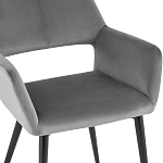 Стул с подлокотниками серый NEASAN STOOL варинант исполнения - 6 | Loft Concept в Барнауле