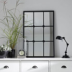 Зеркало-окно Rect Black 90 варинант исполнения - 2 | Loft Concept в Барнауле