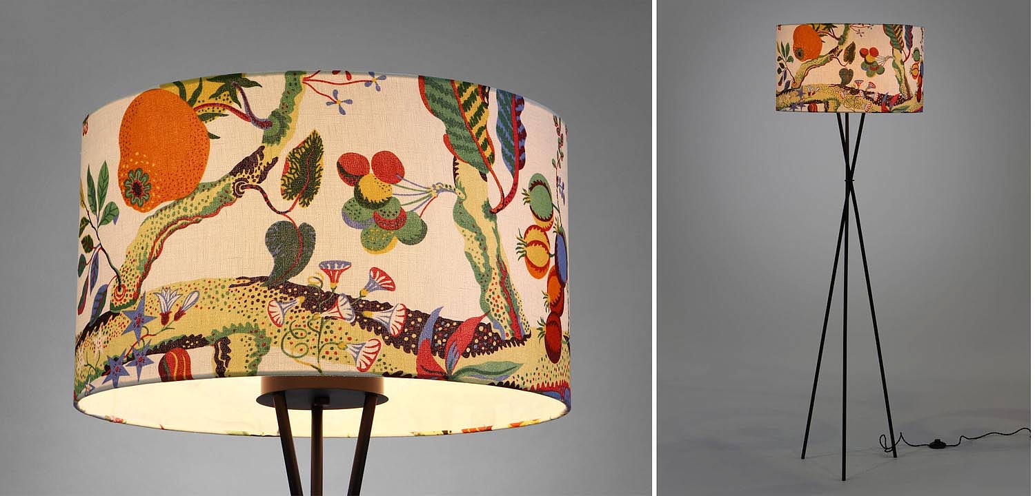 Торшер Colored Lampshade Tree Floor Lamp Торшер Colored Lampshade Tree Floor Lamp - Loft-Concept в Барнауле
