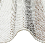 Ковер из полиэстера с узором Light Zebra варинант исполнения - 3 | Loft Concept в Барнауле