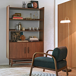 Кресло с каркасом из темного дерева Estay Chair варинант исполнения - 7 | Loft Concept в Барнауле