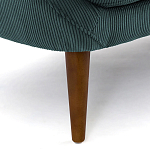 Трехместный диван с обивкой из велюра Belanger Sofa варинант исполнения - 5 | Loft Concept в Барнауле