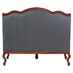 Диван двухместный из натурального бука цвета антрацит Solid Luxury варинант исполнения - 2 | Loft Concept в Барнауле