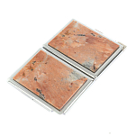 Портсигар с газовой зажигалкой из натурального камня Пегматит Stone Cigarettes Cases варинант исполнения - 2 | Loft Concept в Барнауле