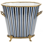 Кашпо Blue black design варинант исполнения - 1 | Loft Concept в Барнауле