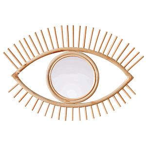 Зеркало Eye Wicker Mirror