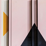 Дизайнерский комод с геометрическим рисунком Arredi варинант исполнения - 2 | Loft Concept в Барнауле