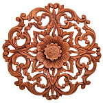 Панно из дерева цветы Panel With Trees варинант исполнения - 1 | Loft Concept в Барнауле