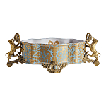 Чаша с орнаментом на бронзовых ножках в виде львов Eden Garden варинант исполнения - 3 | Loft Concept в Барнауле