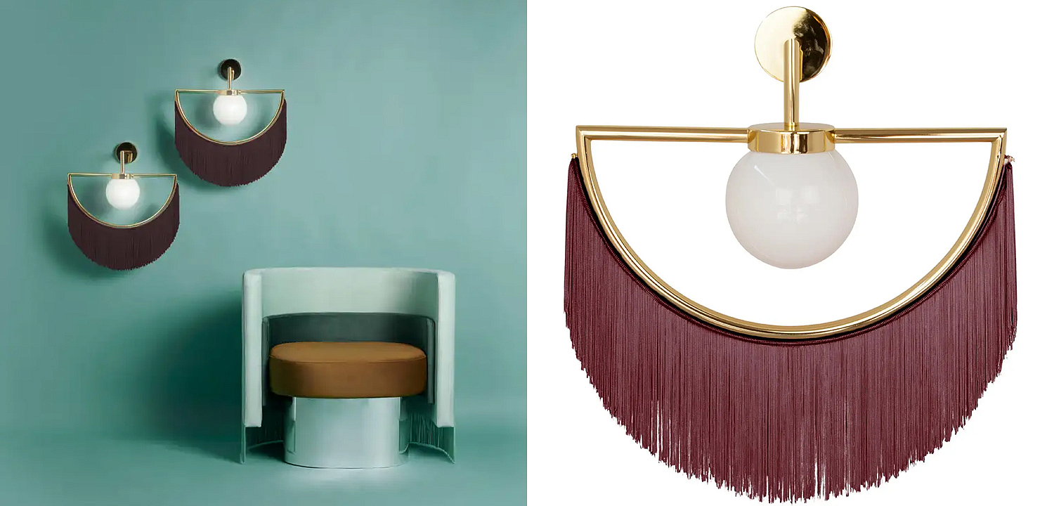 Бра Wink Wall Lamp by Masquespacio for Houtique Wine Бра Wink Wall Lamp by Masquespacio for Houtique Wine - Loft-Concept в Барнауле