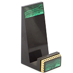 Подставка для телефона из натурального камня малахит Stone Stand варинант исполнения - 1 | Loft Concept в Барнауле