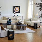 Приставной столик из массива манго AMORPHOUS варинант исполнения - 3 | Loft Concept в Барнауле