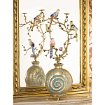 Бронзовый подсвечник Птичий рай Flora варинант исполнения - 5 | Loft Concept в Барнауле