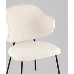 Стул Bellamy букле молочный варинант исполнения - 2 | Loft Concept в Барнауле