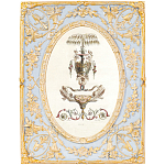 Декоративный постер в раме с рельефным растительным узором арабески New Collection of Arabesques Poster варинант исполнения - 4 | Loft Concept в Барнауле