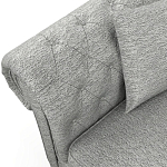 Мебельная ткань Шенилл серый цвет 138 см T4-34 варинант исполнения - 4 | Loft Concept в Барнауле