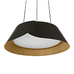 Подвесной светильник круглый с контрастной внутренней отделкой Assol Сup варинант исполнения - 3 | Loft Concept в Барнауле