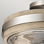 Потолочный светильник с прозрачным стеклянным плафоном с эффектом пузырьков Kichler варинант исполнения - 3 | Loft Concept в Барнауле