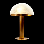 Настольная лампа c абажуром в форме купола из натурального камня  Heavenly Harmony варинант исполнения - 1 | Loft Concept в Барнауле