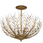 Потолочный светильник в форме цветка Hanging Flowers варинант исполнения - 2 | Loft Concept в Барнауле