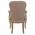 Кресло Aubrey Classical Armchair brown flax варинант исполнения - 2 | Loft Concept в Барнауле