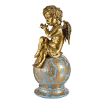 Фигурка Ангел с флейтой на шаре Seraphic варинант исполнения - 2 | Loft Concept в Барнауле