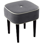 Квадратный мягкий пуф на черных ножках Winton Pouf Square варинант исполнения - 21 | Loft Concept в Барнауле