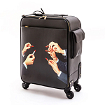 Чемодан дорожный SELETTI Travel Kit Trolley Lipstick Black варинант исполнения - 3 | Loft Concept в Барнауле