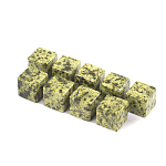Камни для охлаждения виски из натурального камня змеевик Natural Stone Cube варинант исполнения - 4 | Loft Concept в Барнауле