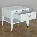 Прикроватная тумбочка с ящиком Elsa Dreams White варинант исполнения - 2 | Loft Concept в Барнауле