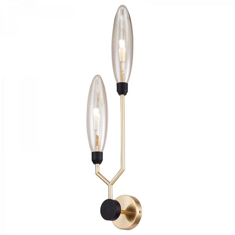 Бра Morosini Sconces Золотой Янтарь (Amber) Черный Бра Morosini Sconces Золотой Янтарь (Amber) Черный в Барнауле | Loft Concept