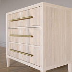 Комод Primo с 3 выдвижными ящиками Светлый дуб варинант исполнения - 2 | Loft Concept в Барнауле