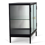 Сервант двухдверный с рифленым стеклом The Keeper варинант исполнения - 2 | Loft Concept в Барнауле