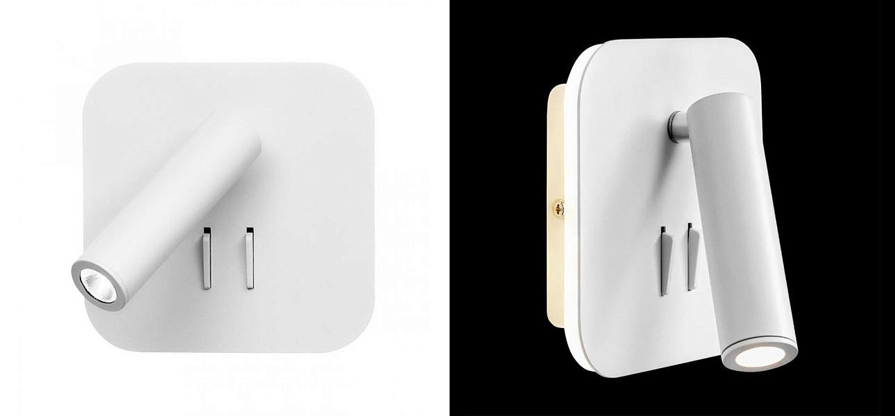 Бра Chelsom WALL LED DOCK White Square Бра Chelsom WALL LED DOCK White Square - Loft-Concept в Барнауле