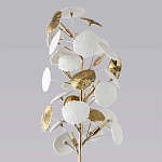 Торшер в виде белых и золотых цветов Bouquet of Light варинант исполнения - 2 | Loft Concept в Барнауле