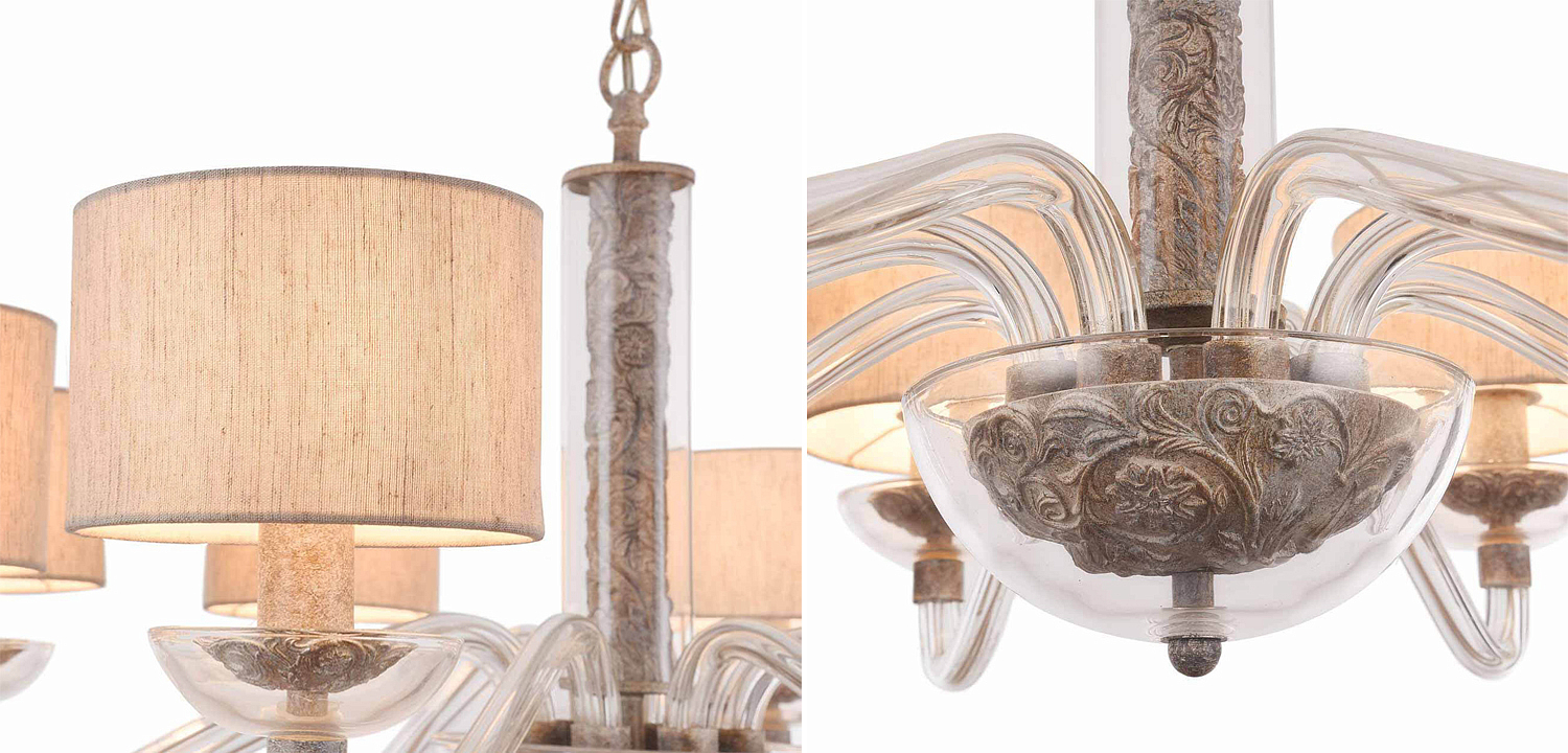 Люстра Sabella Light Chandelier 8 lamp Люстра Sabella Light Chandelier 8 lamp - Loft-Concept в Барнауле