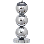 Настольная лампа с основанием в виде металлических сфер Balance Table Lamp Chrome варинант исполнения - 2 | Loft Concept в Барнауле