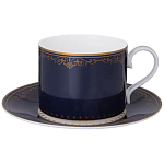 Чайный набор из фарфора синий на 6 персон 12 предметов 300 мл Porcelain Horse Set  варинант исполнения - 1 | Loft Concept в Барнауле